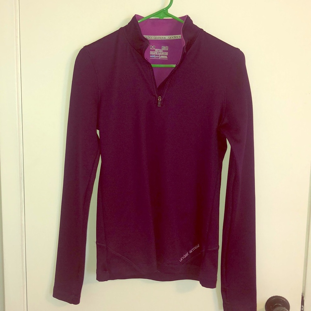 Under Armor 1/4 zip Sz Medium